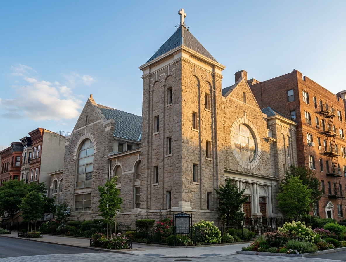 Church building exterior